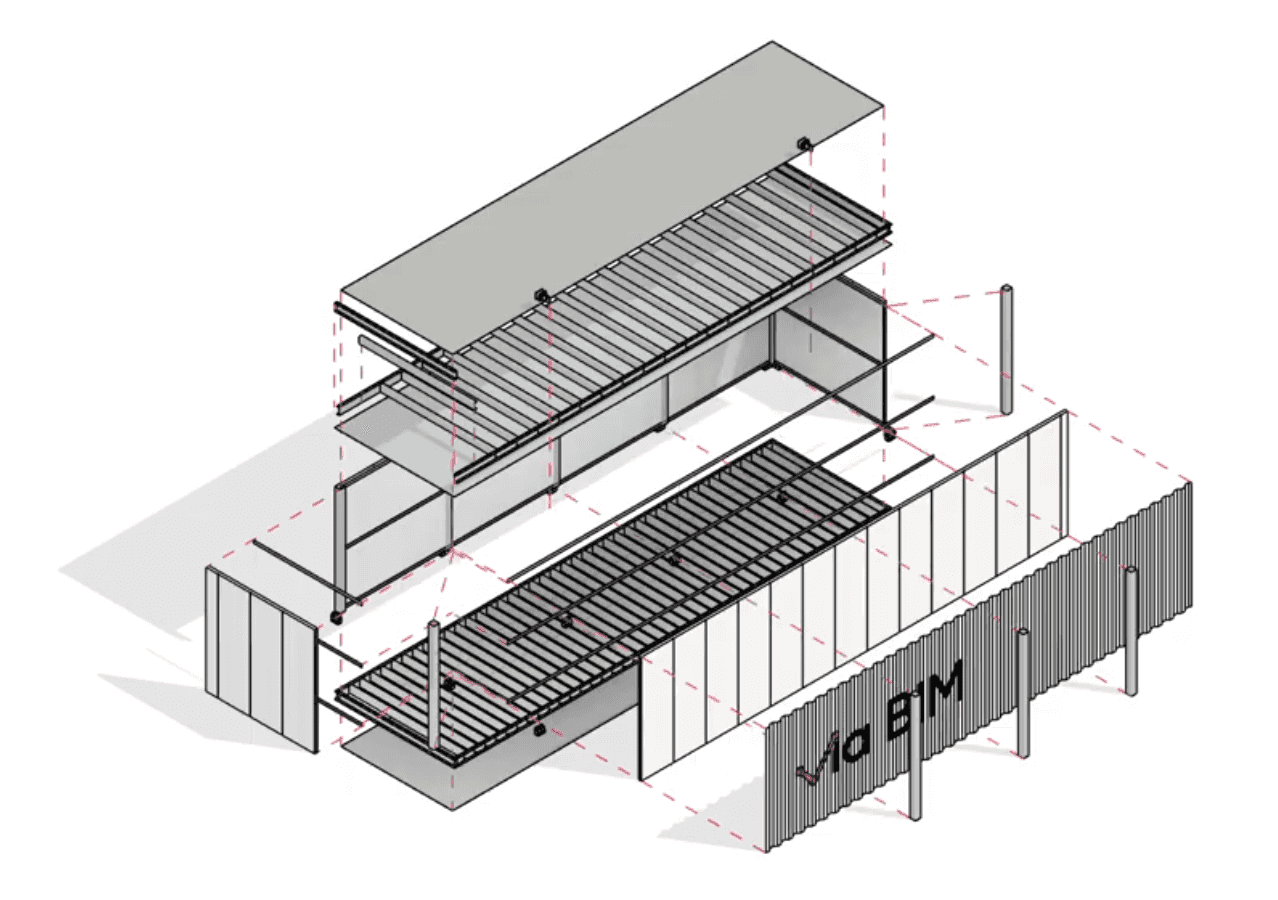 Modular Data Center Revit Family