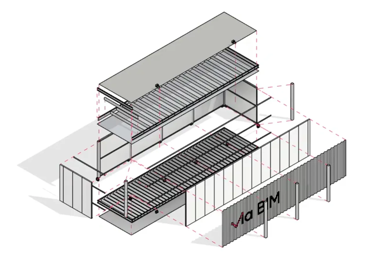Modular Data Center Revit Family (displaced) via-bim-modular-data-center-revit-family-displaced