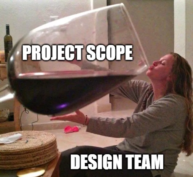 When project scope is too large to swallow.