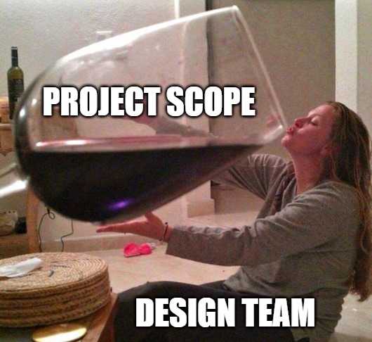 When project scope is too large to swallow.